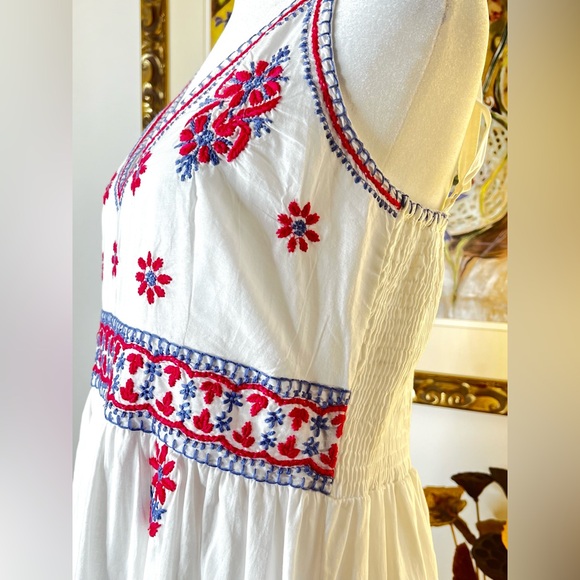 Gretchen Scott Hand Embroidered Midi Dress - Fiesta Time - Picture 6 of 13